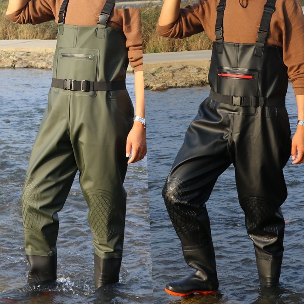 Fishing Pants Waterproof - بدلة صيد متينة من مادة PVC