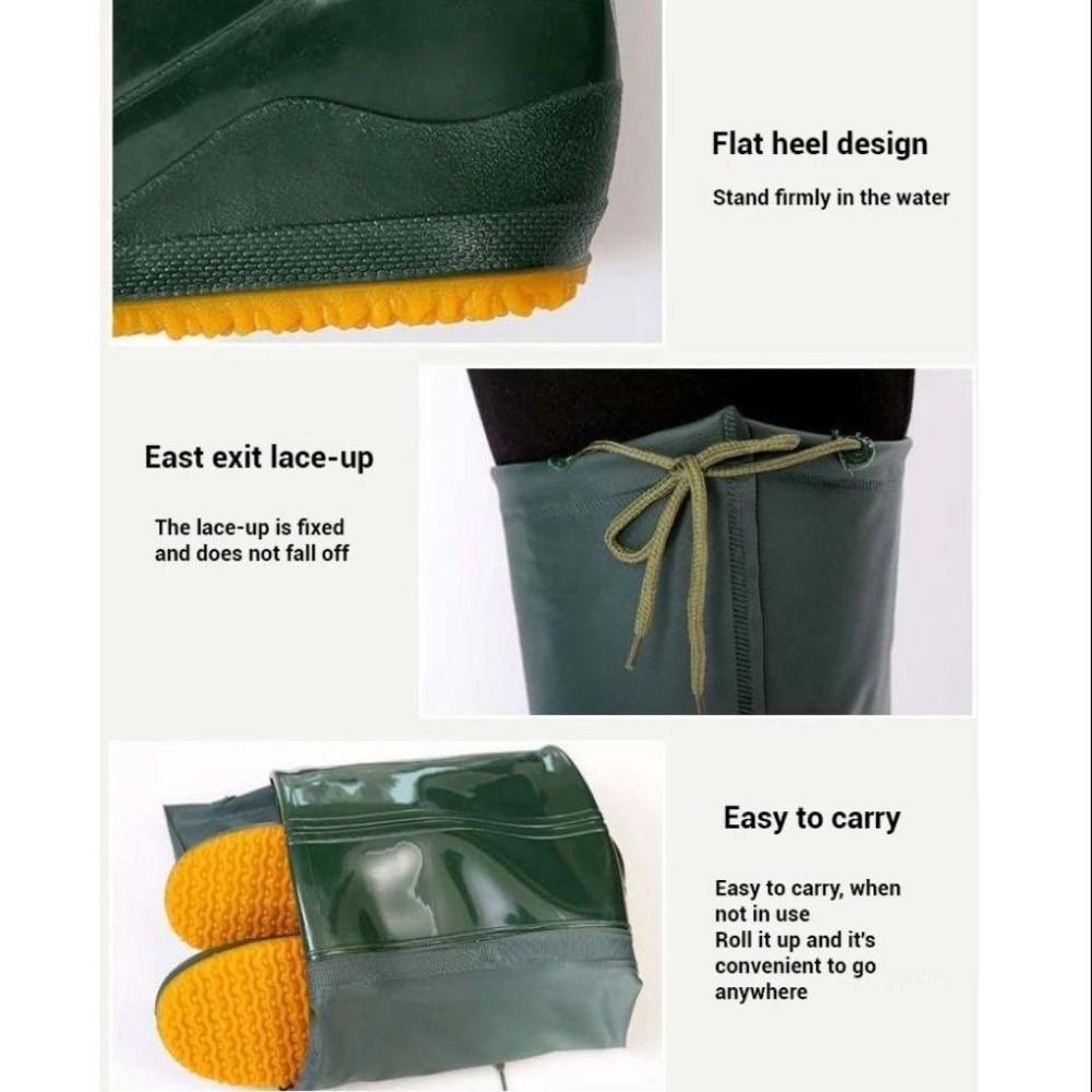 سراويل بلاستيكية من مادة PVC،  - مراجعة Fishing Pants Waterproof وسعره